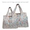 Wrapables Large & Small Foldable Tote Nylon Reusable Grocery Bags, Set of 2
